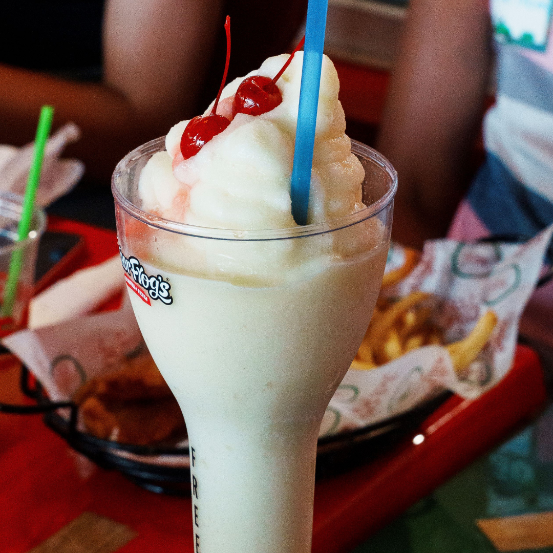El comedor de Señor Frog’s Cozumel