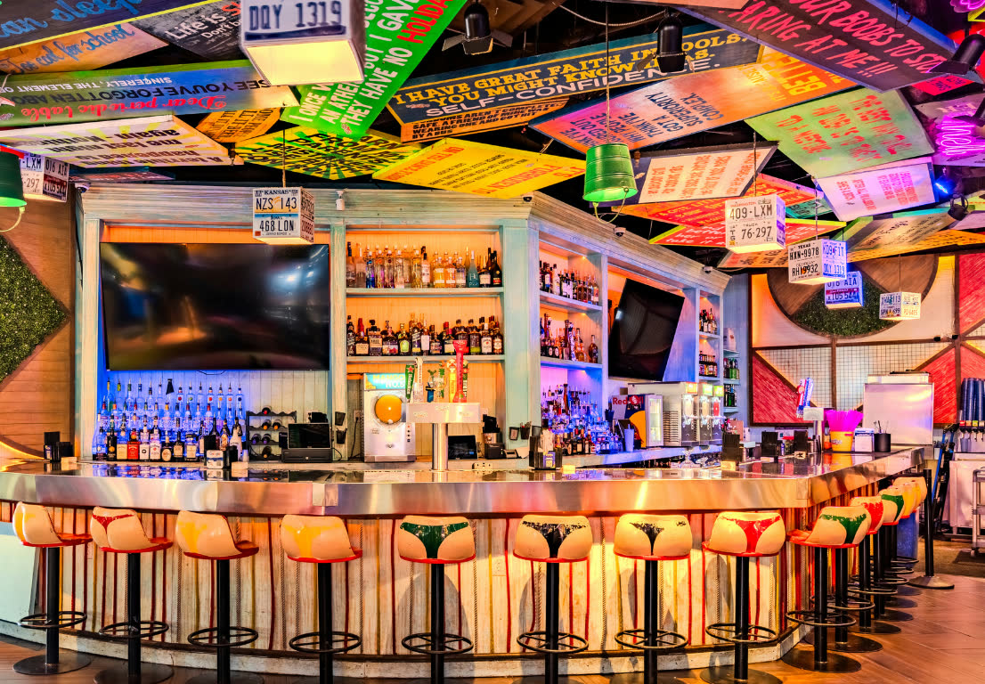 La barra de Señor Frog’s Orlando