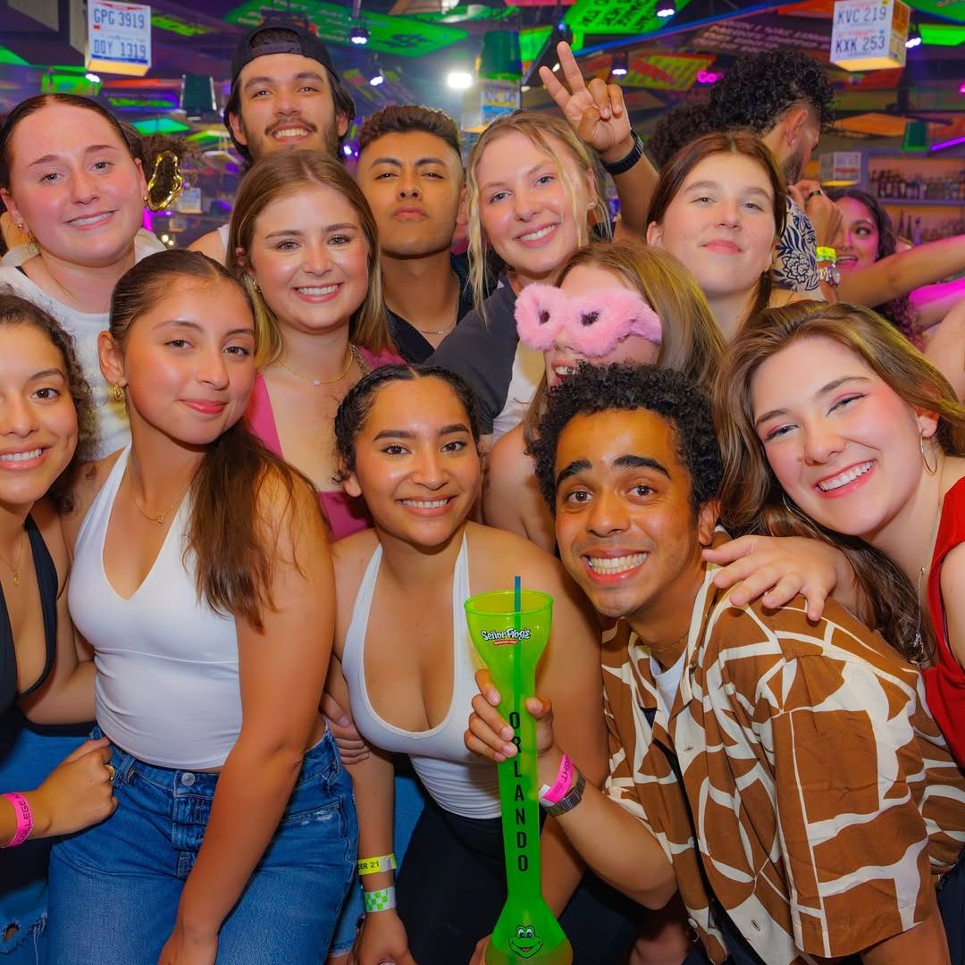 Baile y música en Señor Frog’s Orlando