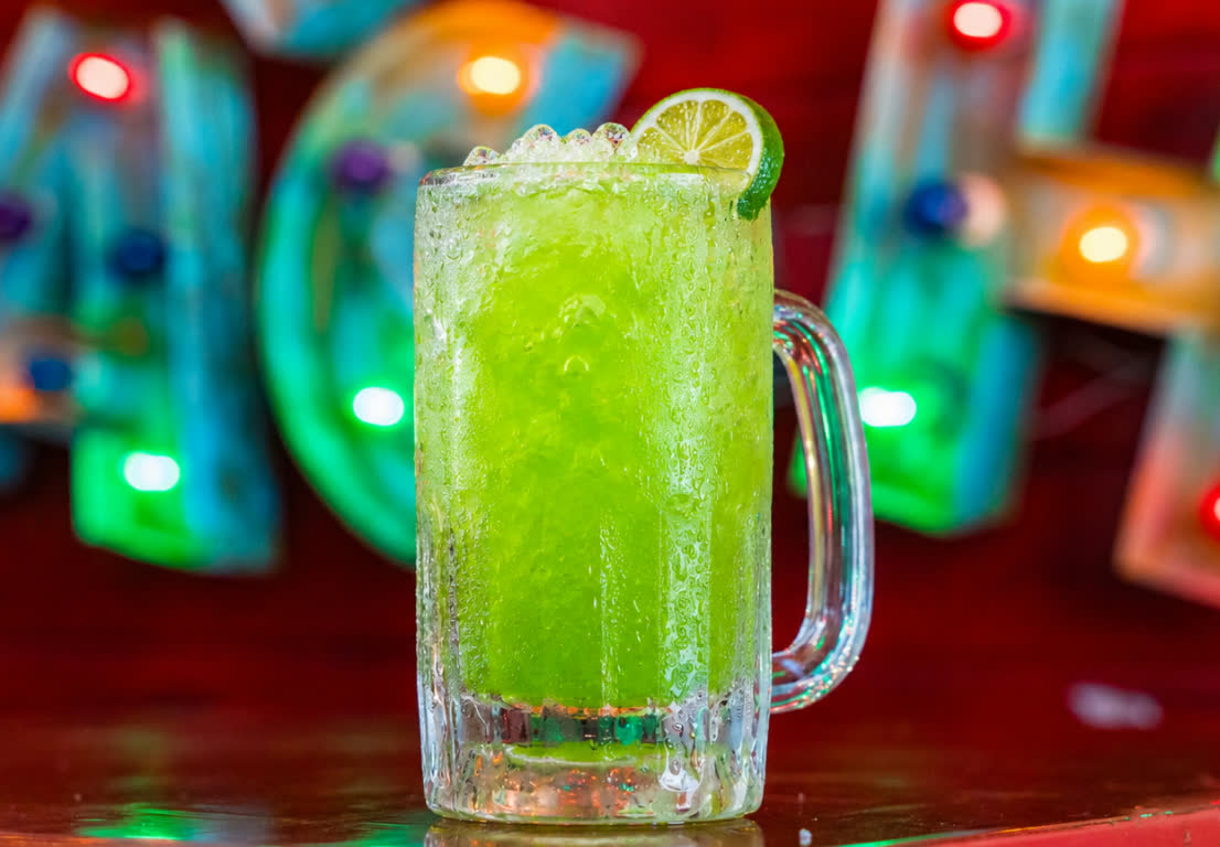 Margarita frozen de Señor Frog’s Panama City Beach