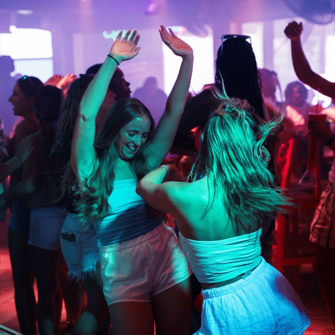 Baile y música en Señor Frog’s Pensacola Beach