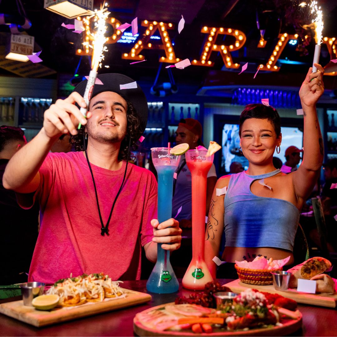 Entretenimiento en vivo en Señor Frog’s Vallarta