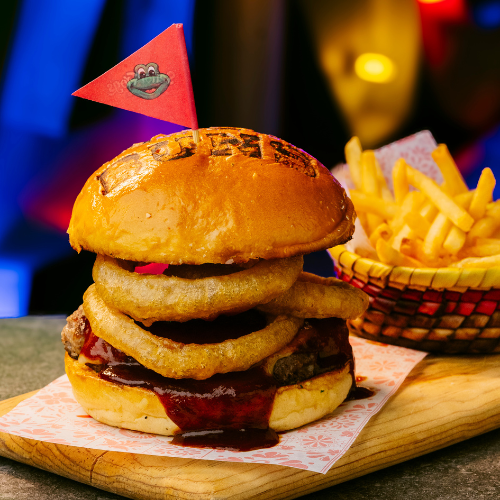 burguer bbq crunch señor frogs