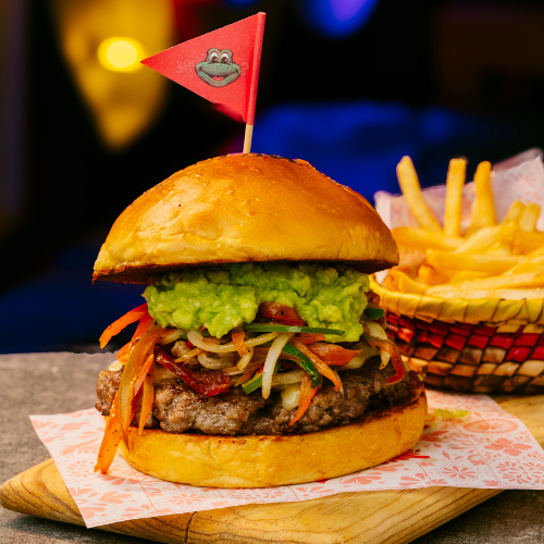 burguer guacamole señor frogs