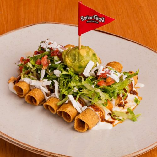 Tacos Dorados de Pollo