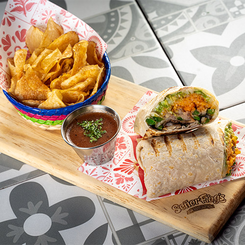 burrito vegetarano
