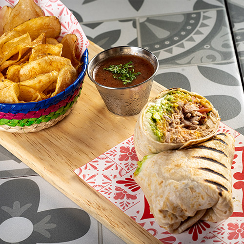 carnitas burrito
