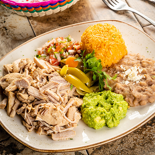 carnitas plate